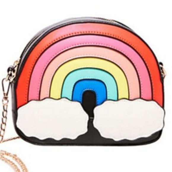 Betsey Johnson OVER THE RAINBOW CROSSBODY - Picture 6 of 6